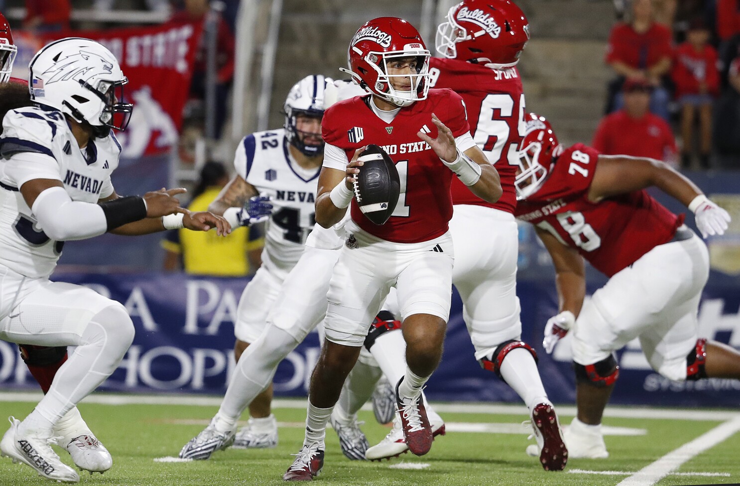 Keene throws 2 TDs, Fresno State forces 8 turnovers in 29-0 win