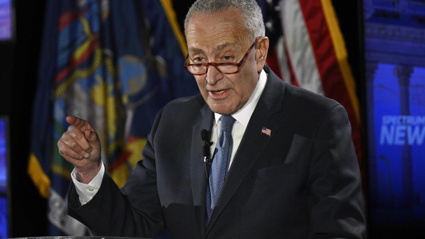 Senate Majority Leader Chuck Schumer reelected in New York