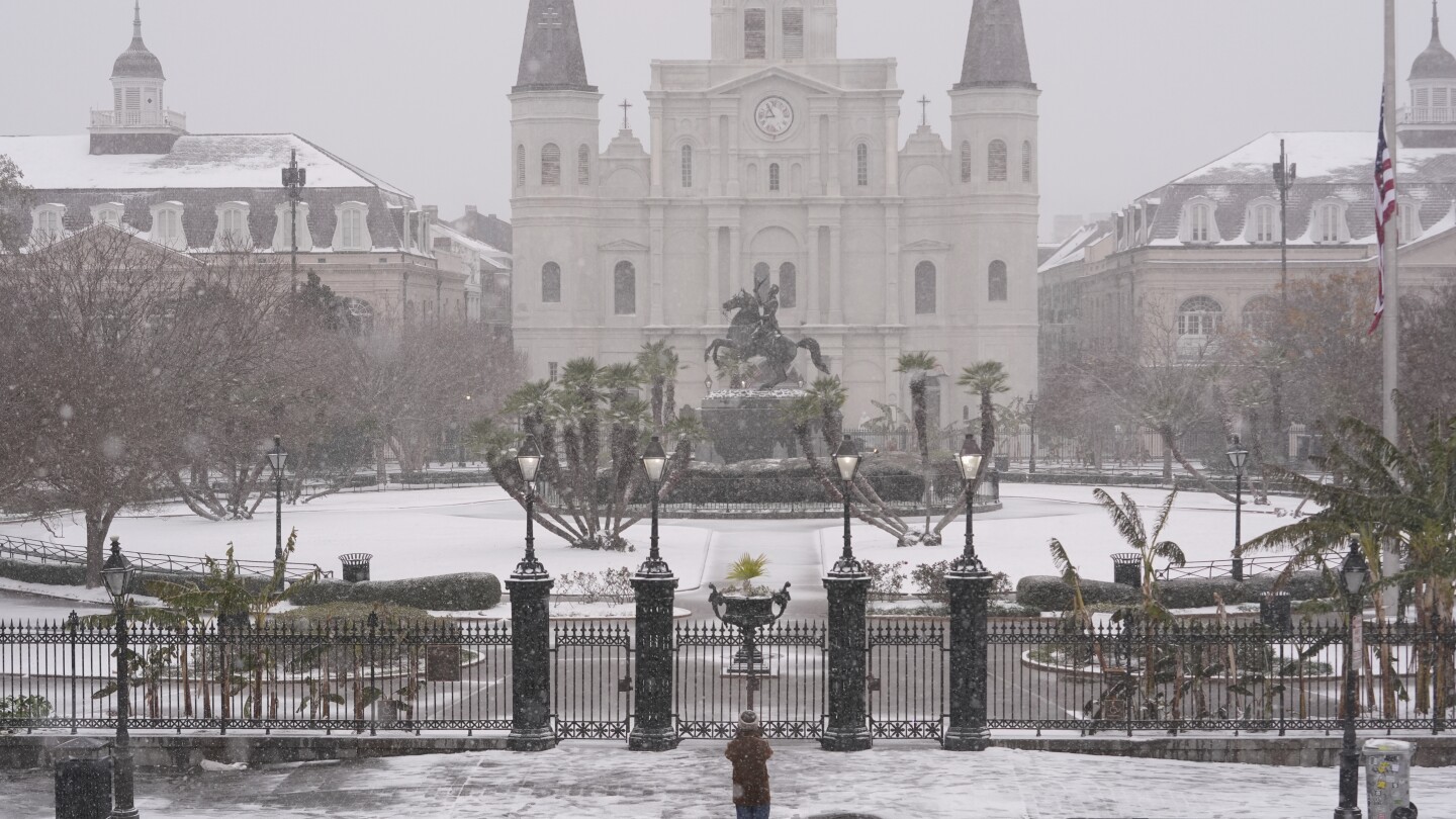 NBA postpones Bucks-Pelicans game after historic snow storm in New Orleans