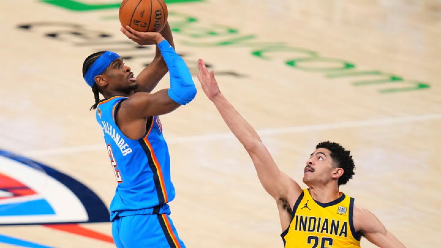 Oklahoma City Thunder Tie NBA Finals After Game 2 Win Over Indiana