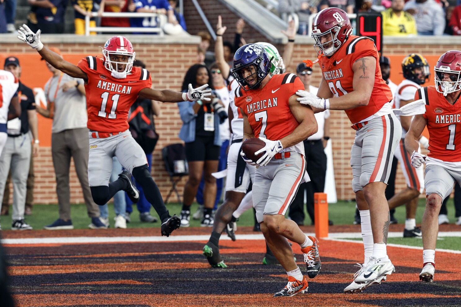 Jack Bech shines in Senior Bowl a month after brother's death in New Orleans truck attack