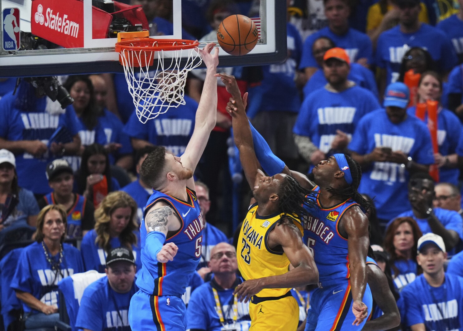 Pacers fail to sweep Games 1 and 2 in a series for the first time in these playoffs