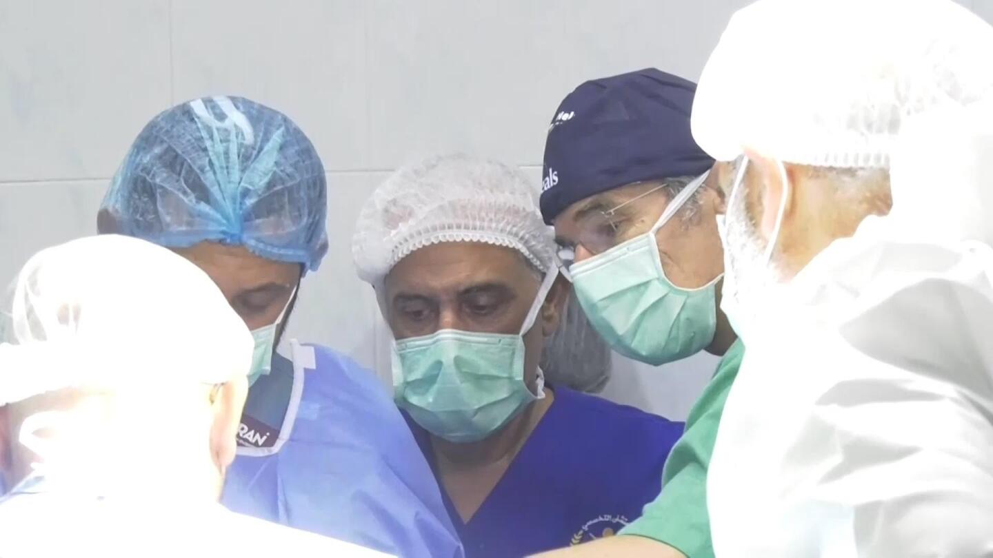 British surgeon working in Gaza says it is now 'a slaughterhouse'