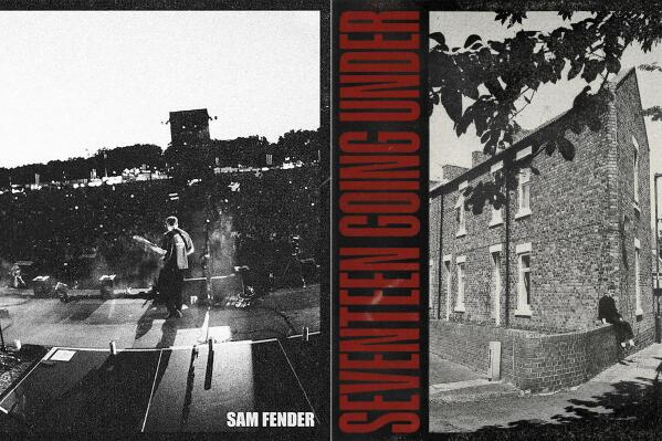 This combination of album covers shows "Live From Finsbury Park" and “Seventeen Going Under Deluxe Edition" by Sam Fender. (Geffen via AP)