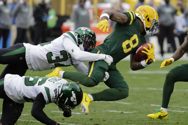 Jets' Elijah Moore frustrated over lack of targets in win over Packers