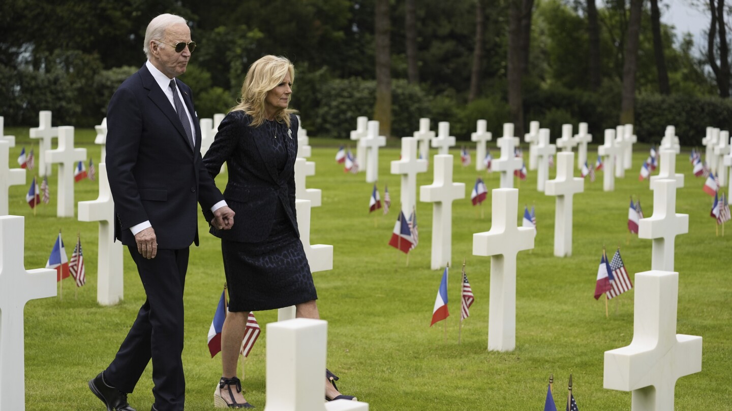 Посещението на гробището ще приключи пътуването на Байдън до Франция, което послужи като упрек на Тръмп
