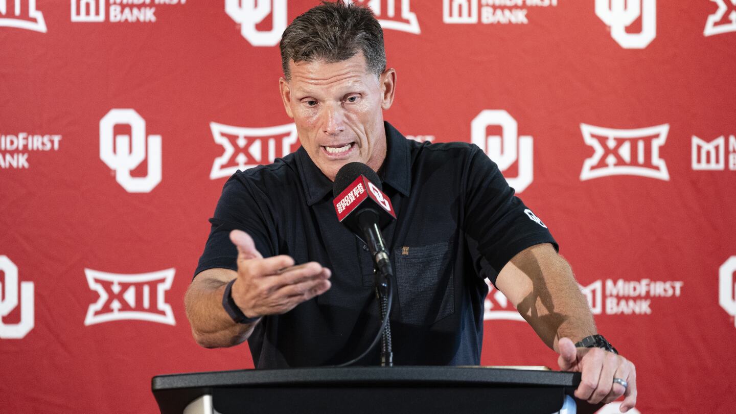 The heat is on Oklahoma coach Brent Venables as No. 20 Sooners try to recover from 6-7 season