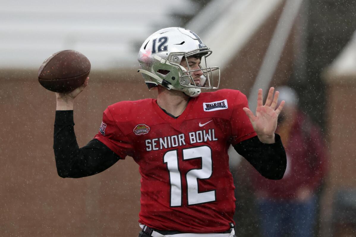 Senior Bowl QBs audition to be first signalcaller drafted AP News