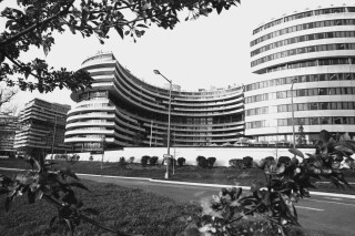 Democratic National Committee office in the luxurious Watergate complex in Washington, shown April 20, 1973.  (AP Photo)