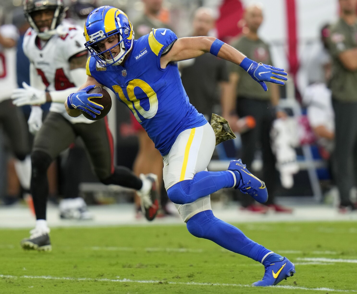 Rams WR Cooper Kupp is still in Minnesota to see a specialist for