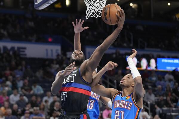 Game Recap: Thunder 114, Pistons 107