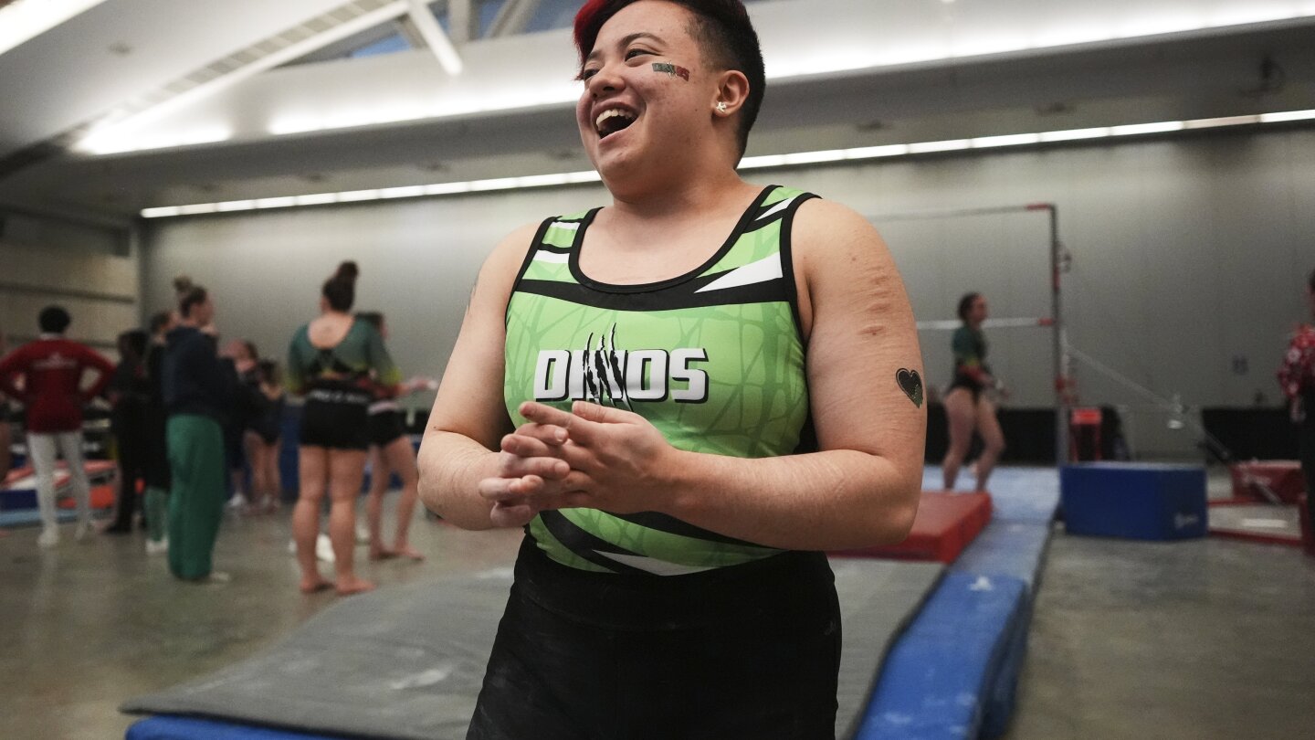 Trans athletes are under more scrutiny than ever. Some have found a safe space in gymnastics