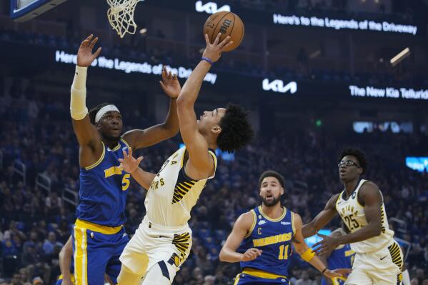 Golden State Warriors Vs. Indiana Pacers in San Francisco at
