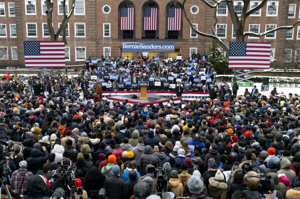 Bernie Sanders returns to New York roots, says he can defeat Trump