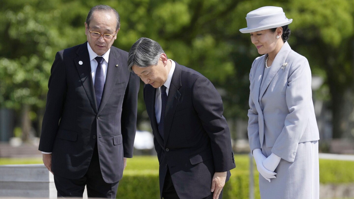 Japan Emperor Naruhito Honors Hiroshima Atomic Bomb Victims