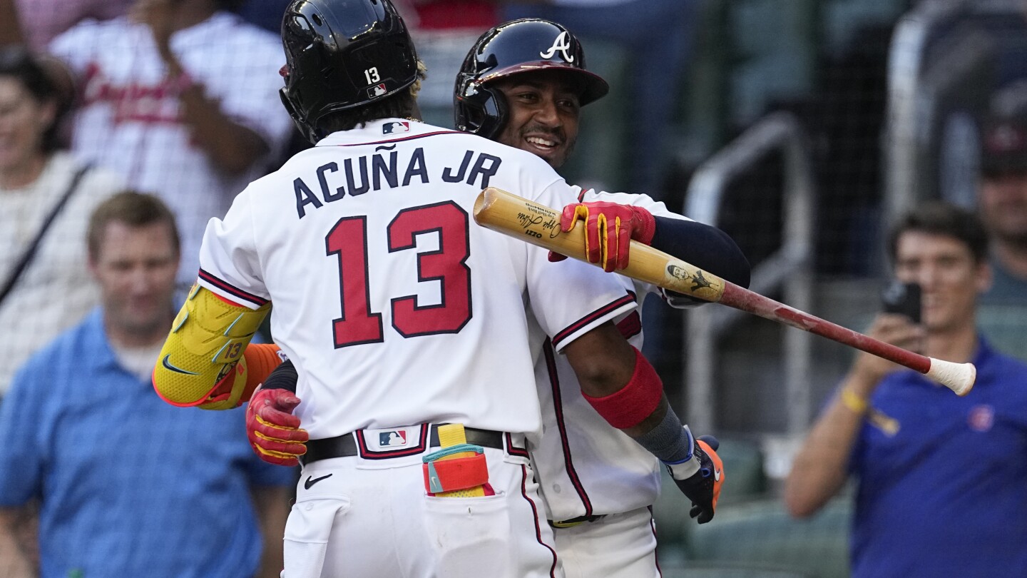 ATLANTA, GA - JULY 13: Atlanta Braves right fielder Ronald Acuna