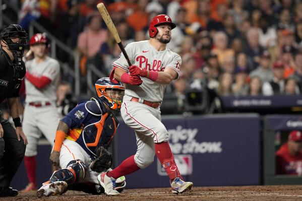 Philadelphia Phillies' Kyle Schwarber is perfect World Series