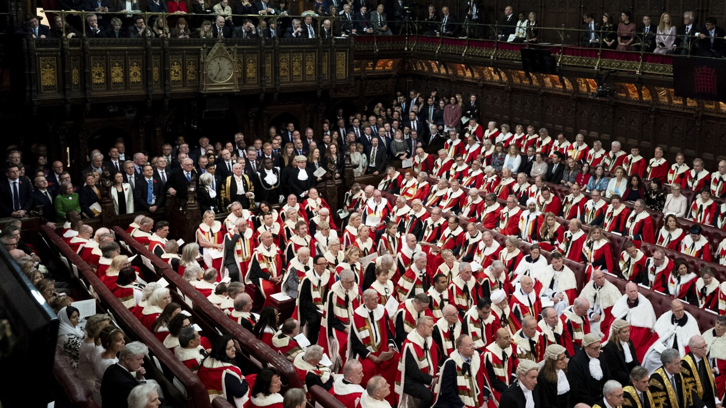 Hereditary nobles have sat in Britain’s Parliament for centuries. Their time may be up