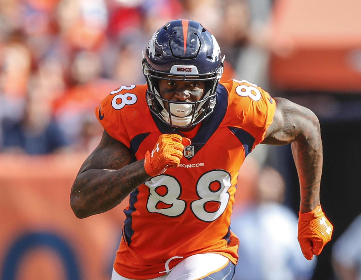 Demaryius Thomas announces retirement with Broncos as one of franchise's  all-time receiving leaders 