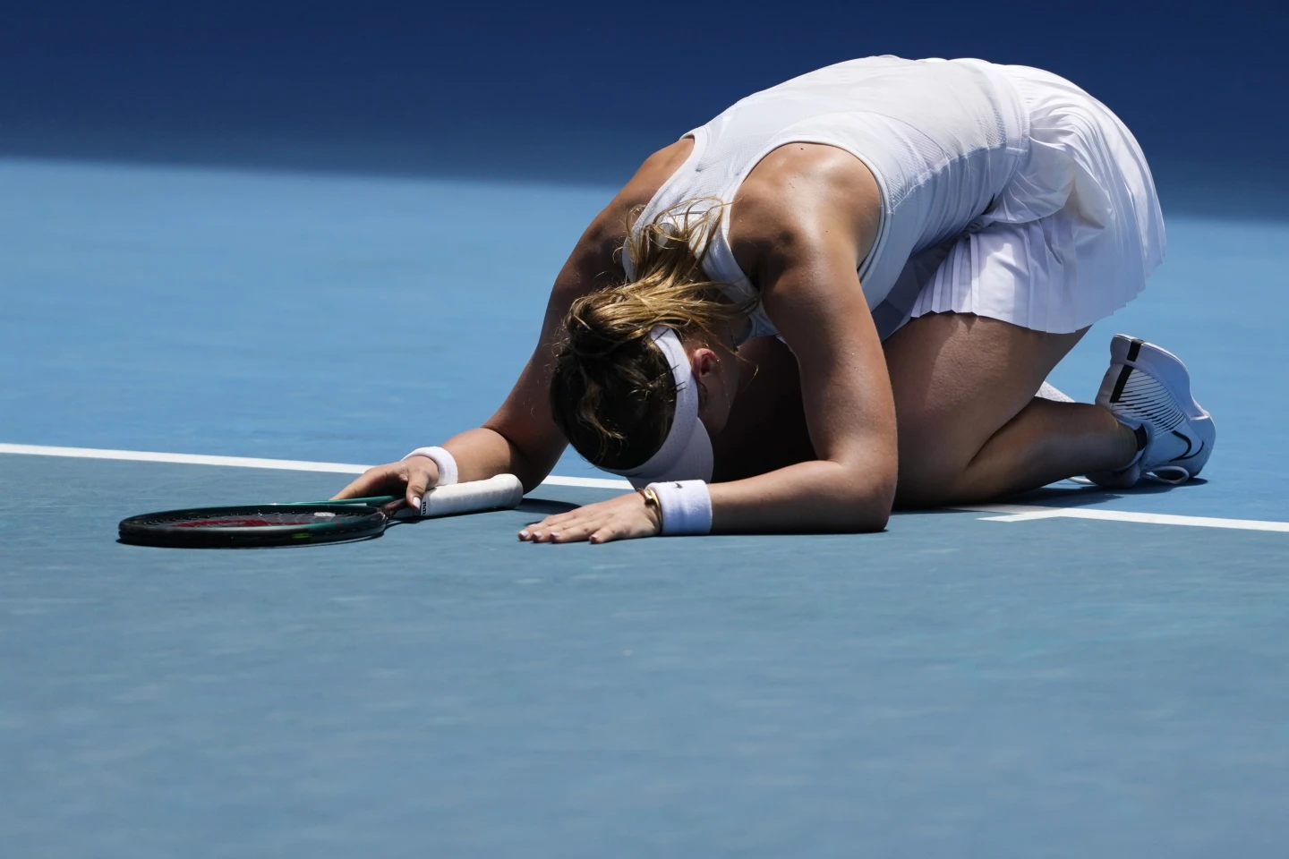 Paula Badosa en el Abierto de Australia 2025
