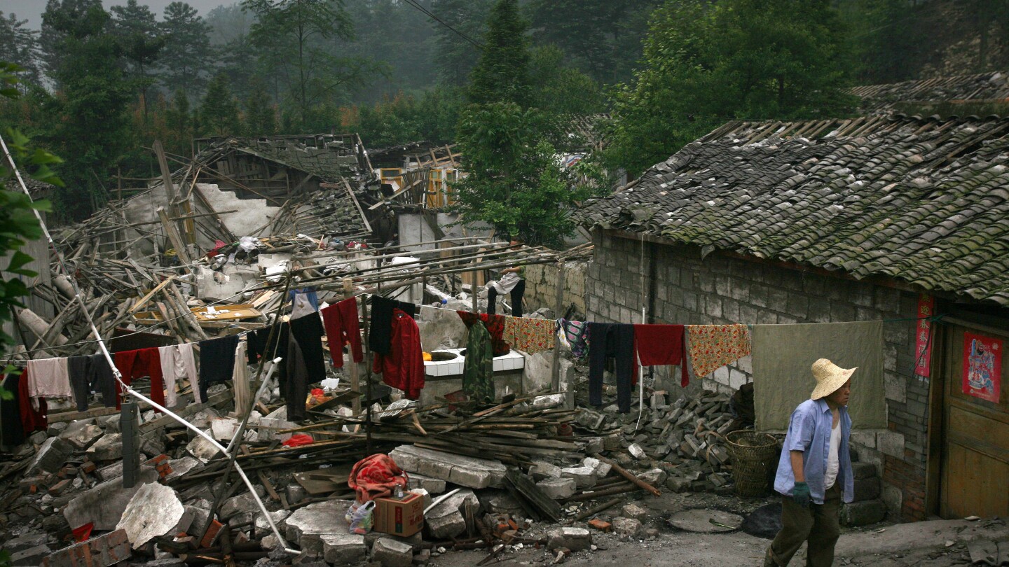 Днес в историята На 12 май 2008 г опустошително земетресение с