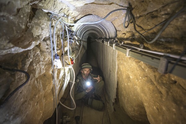 A spiderweb of Hamas tunnels in Gaza Strip raises risks for an