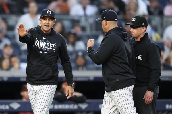 Yankees' Aaron Boone returns from 1-game suspension, hopes to