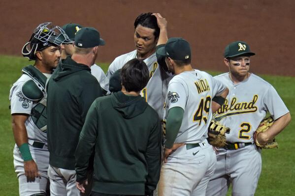 MLB: Shintaro Fujinami worked the 10th for his second save; The