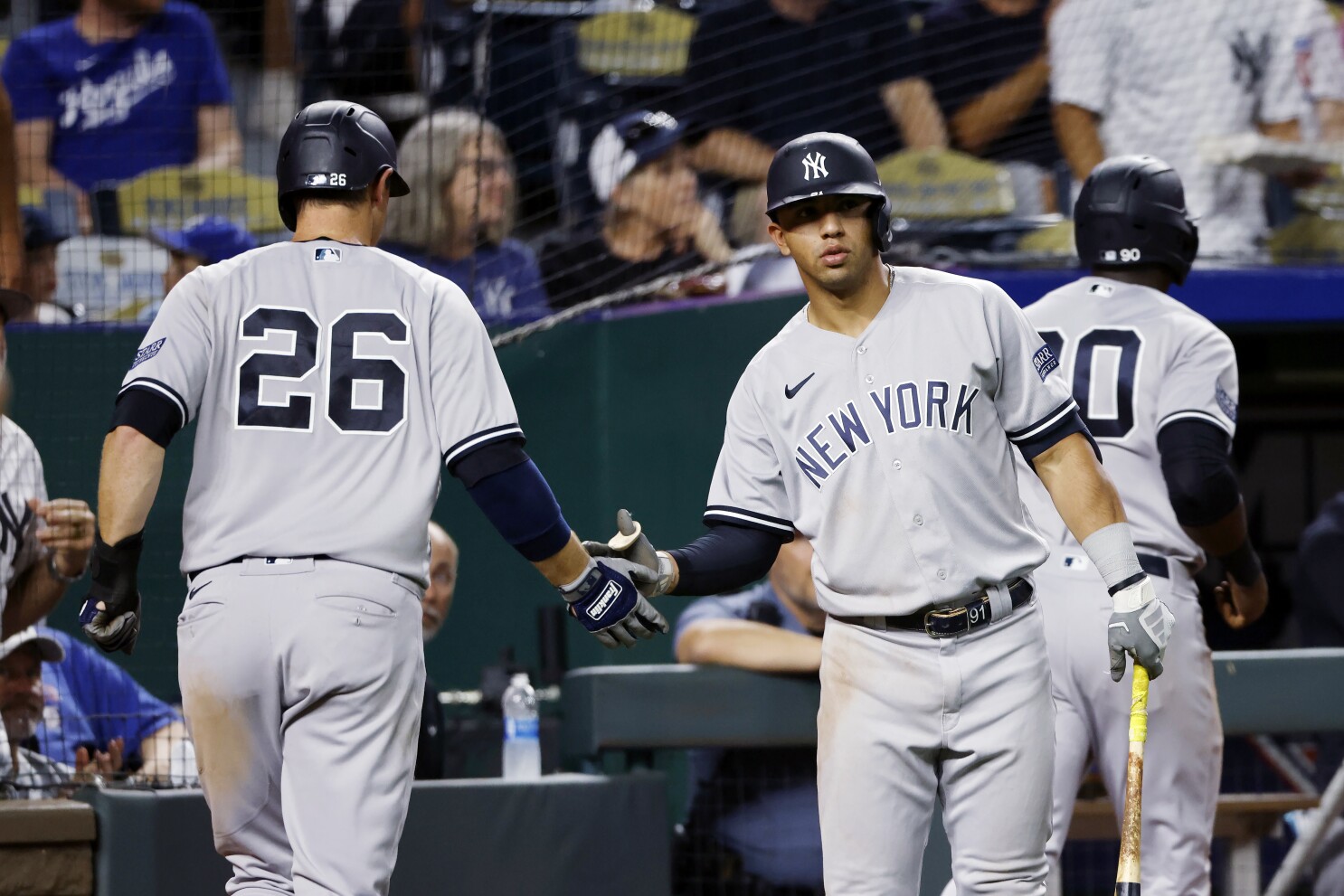 Yankees rally past Royals to secure 31st straight winning season