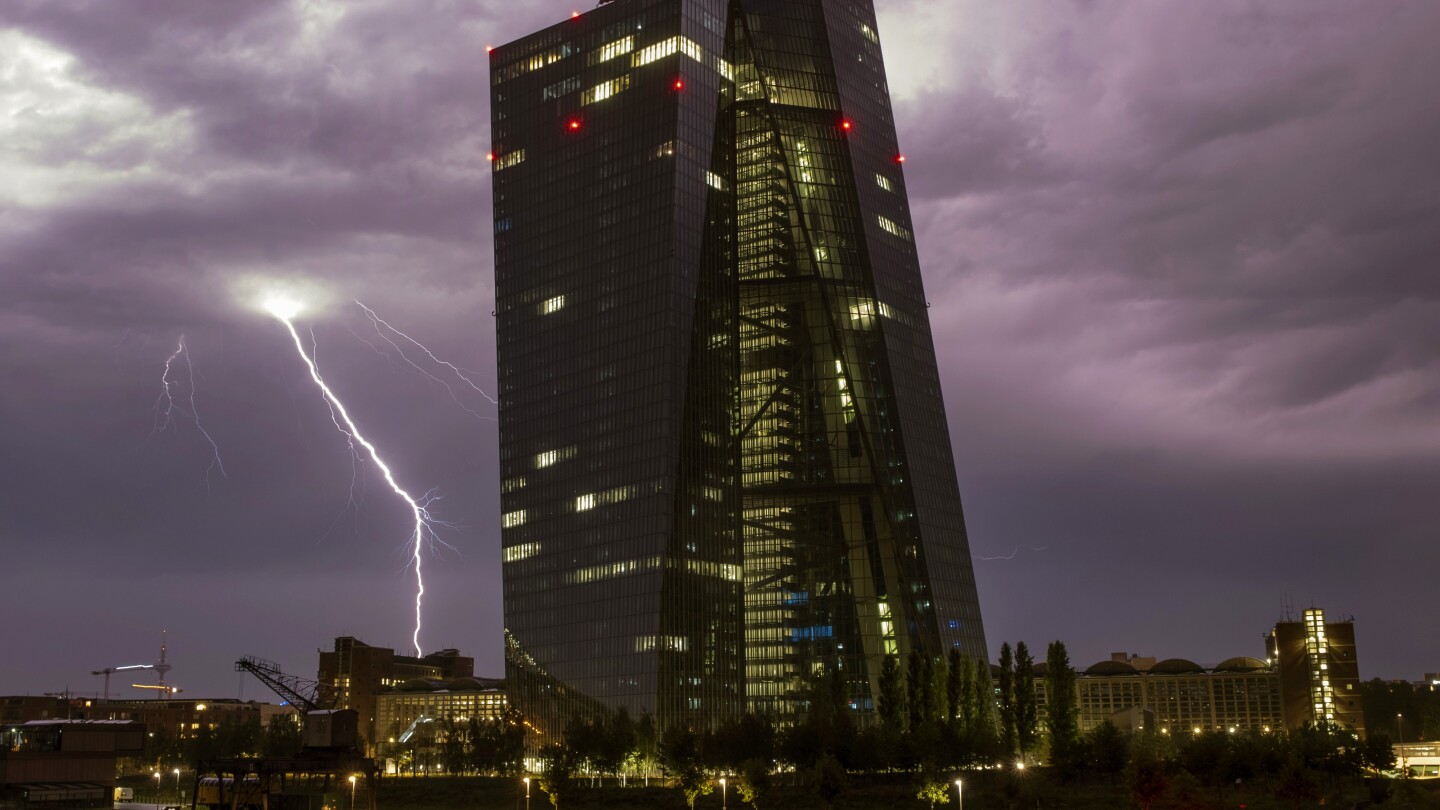 European Central Bank Faces Dilemma as Recession Fears and Stubborn Inflation Collide