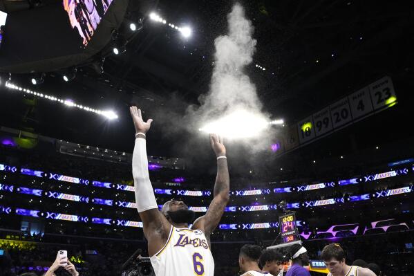 Video: LeBron James Lakers Jerseys Just Hit NBA Stores - The Spun: What's  Trending In The Sports World Today