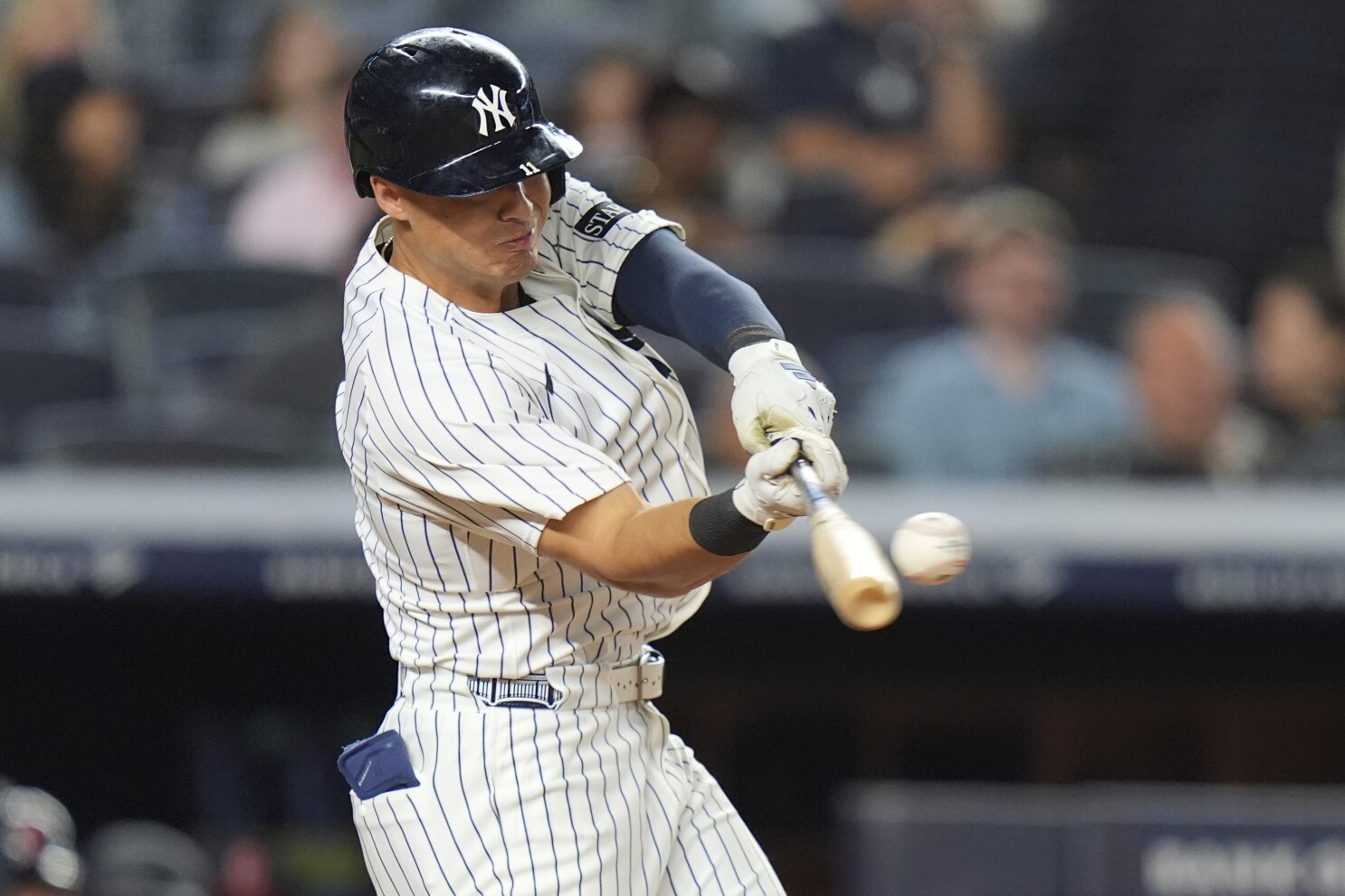 Chisholm hits tiebreaking homer in return from injured list to lead Yankees past Guardians 3-2