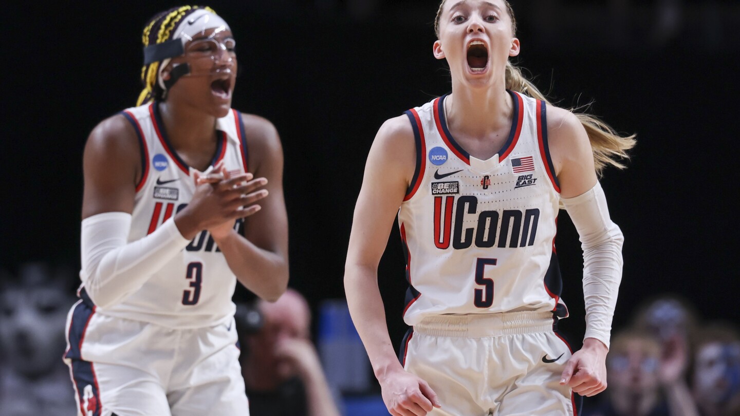 Paige Bueckers leads UConn women into 28th Elite Eight as Huskies hold