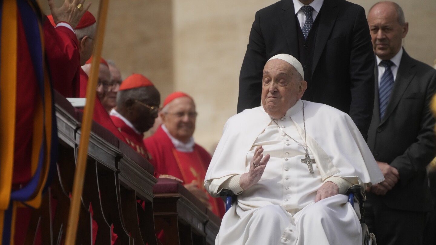 Pope Francis sidelined as Vatican adjusts Easter services