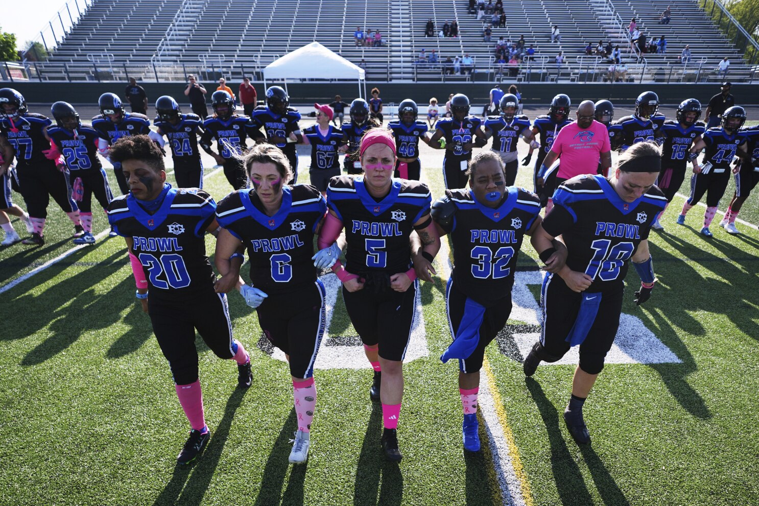 Women's tackle football leagues give female athletes opportunities in a game dominated by men