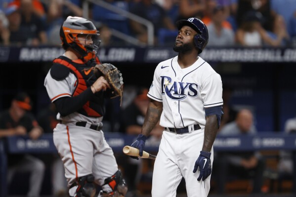 Orioles take over first place in AL East with win over Rays