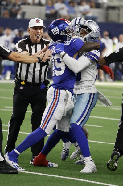 Toney apologizes for ejection in loss to Dallas Cowboys