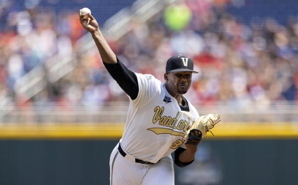 Kumar Rocker pitches complete game as Vanderbilt takes first game