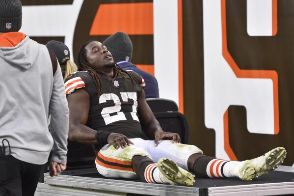 NFL Week 2 Monday Night Football: Browns RB Nick Chubb carted off