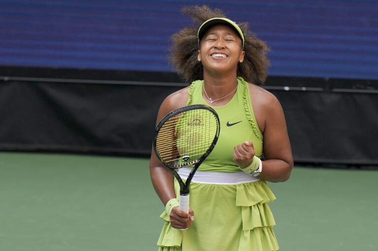 Naomi Osaka gets first top10 win in over four years AP News