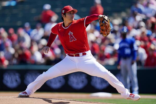 Ohtani strikes out 5 in spring mound debut for Angels