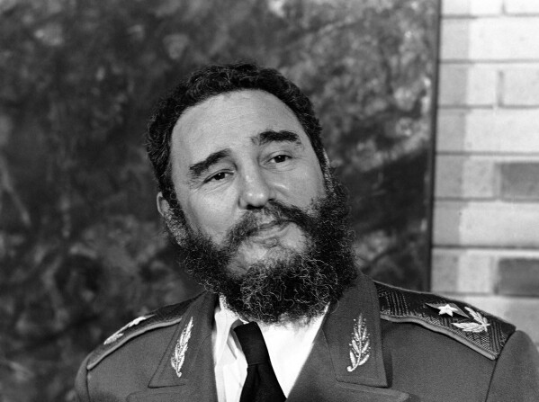 Premier of Cuba Fidel Castro  June 10, 1977. (AP Photo/Charles Tasnadi)