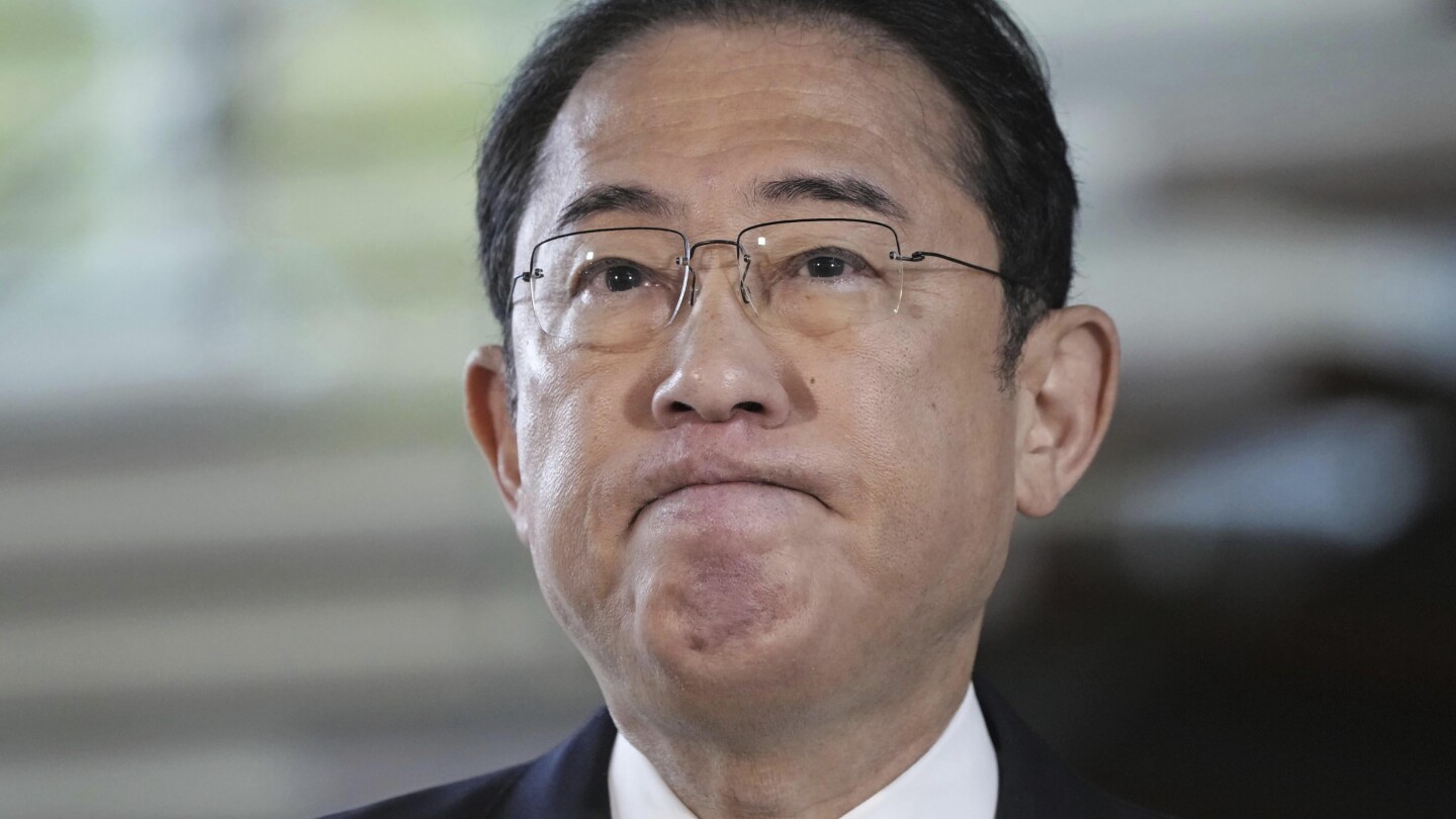 ТОКИО АП — Японският премиер Фумио Кишида каза във вторник