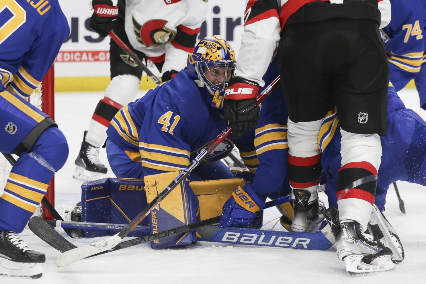 Anderson leads Sabres in 4-1 season-opening win over Ottawa