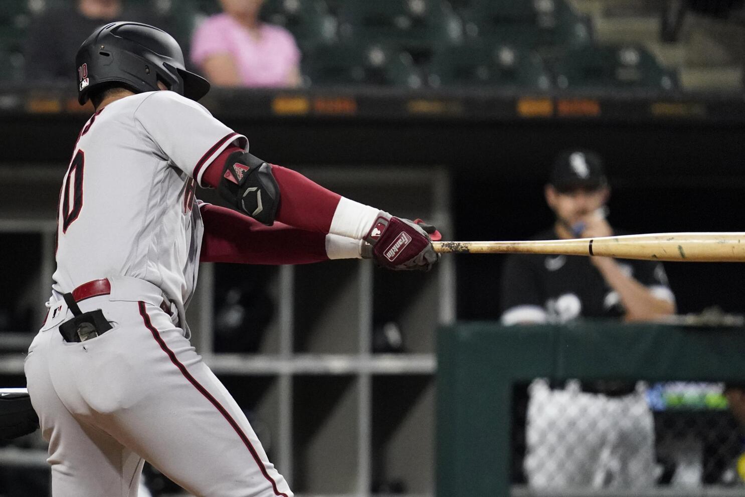 D-backs' Alek Thomas homers vs. dad's White Sox, setting up