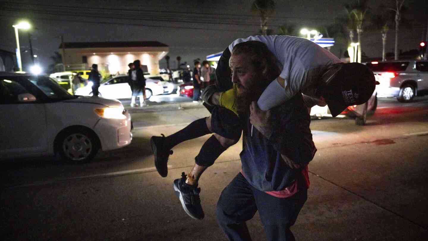 National Guard troops arrive in Los Angeles on Trump's orders to quell immigration protests