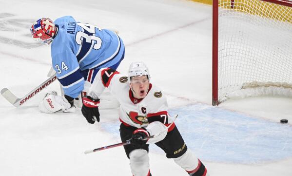 Ottawa Senators Brady Tkachuk Out A Month With Leg Injury
