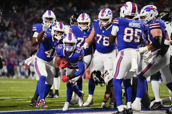 Bills rookies Coleman, Davis and Carter team up to make a youthful impact on Buffalo's 5-2 start | AP News