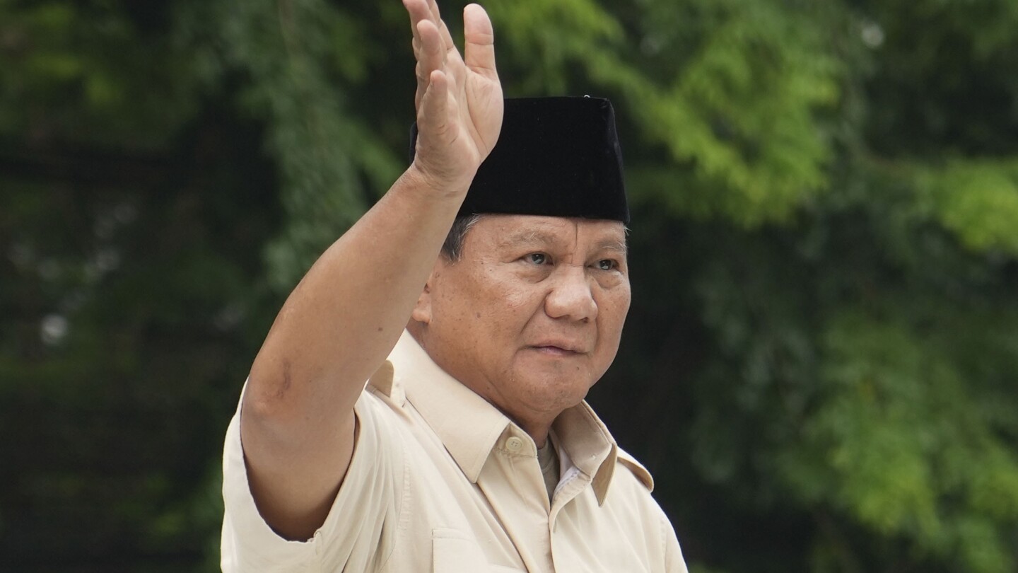 ДЖАКАРТА, Индонезия (AP) — Прабово Субианто, бивш генерал от специалните