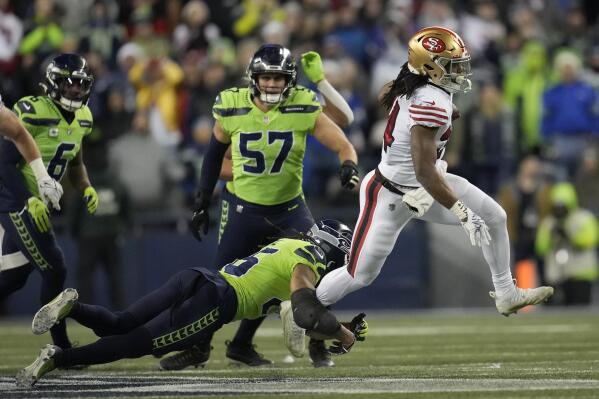 NFL playoffs: 49ers blow past Seahawks with dominant second half